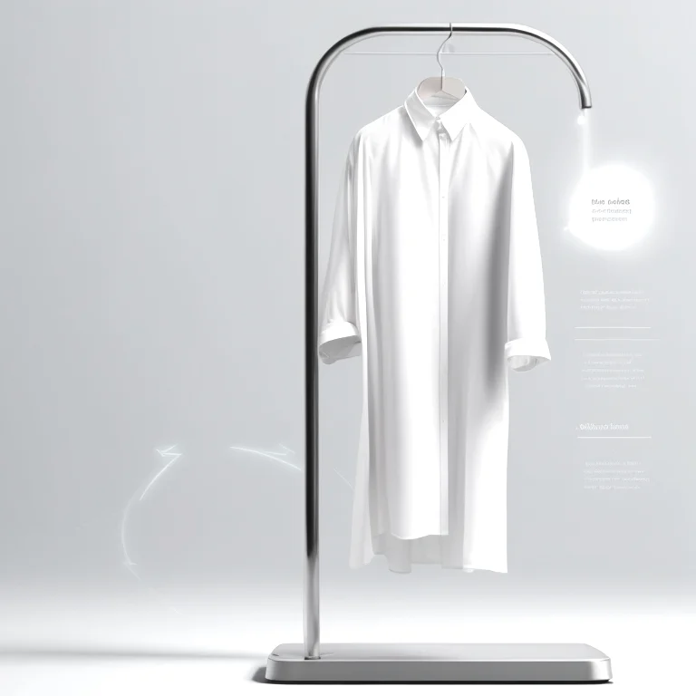 Darstellung des AI-Dampfers mit Textilsensorik in Aktion